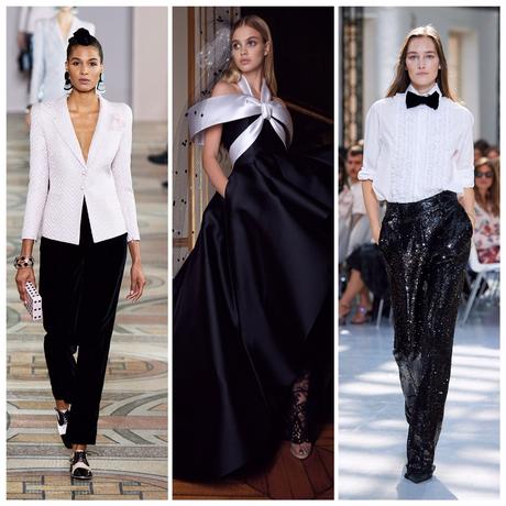 HAUTE COUTURE IN BLACK AND WHITE HAUTE COUTURE IN BLACK AND WHITE