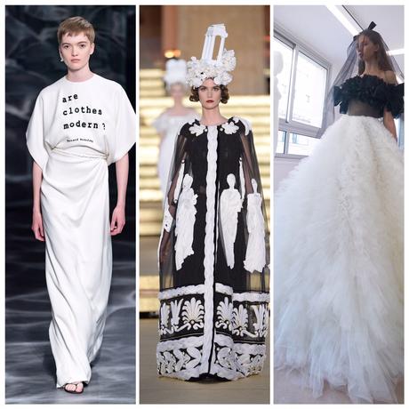 HAUTE COUTURE IN BLACK AND WHITE HAUTE COUTURE IN BLACK AND WHITE