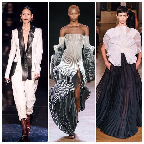 HAUTE COUTURE IN BLACK AND WHITE HAUTE COUTURE IN BLACK AND WHITE