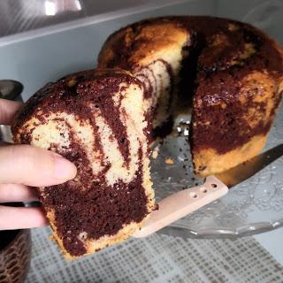 Chiffon cake marmorizzata Chiffon cake marmorizzata