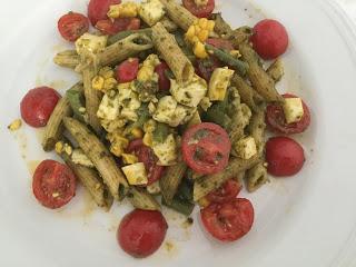 Insalata di Pasta Integrale al Pesto Insalata di Pasta Integrale al Pesto