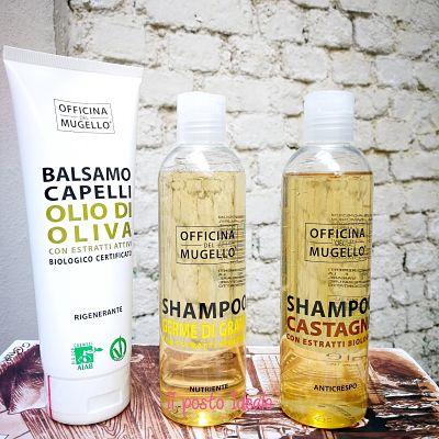 Officina del Mugello prodotti capelli Haircare routine estiva capelli secchi