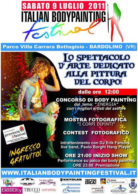 Italian body painting festival 2011 – tutti i dettagli del più colorato evento italiano