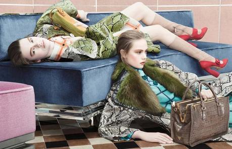 Intera Campagna Pubblicitaria PRADA A/I 2012 by Steven Meisel