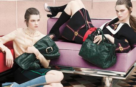 Intera Campagna Pubblicitaria PRADA A/I 2012 by Steven Meisel