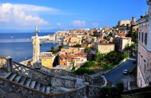 Vista di Gaeta Medievale