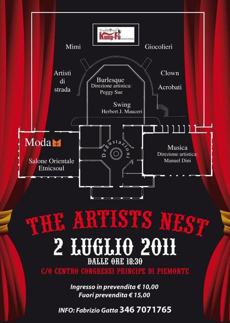 The Artist Nest, l'evento imperdibile di luglio