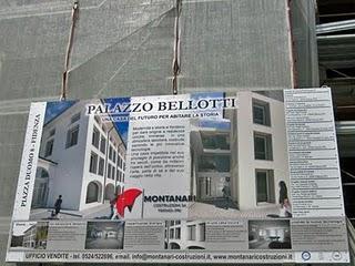 Il nuovo look di Palazzo Bellotti