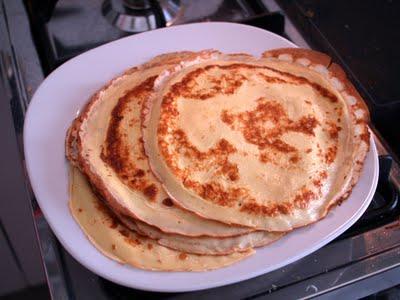 Tortino salato di crêpes