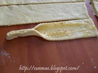 Briochine pere e cioccolato