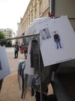 Before and after Mugler Man Fashion Show p/e 2012