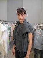 Before and after Mugler Man Fashion Show p/e 2012