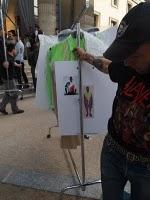 Before and after Mugler Man Fashion Show p/e 2012 Before and after Mugler Man Fashion Show p/e 2012