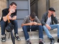 Before and after Mugler Man Fashion Show p/e 2012 Before and after Mugler Man Fashion Show p/e 2012