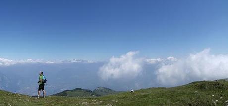 mario alone on Altissimo di Nago