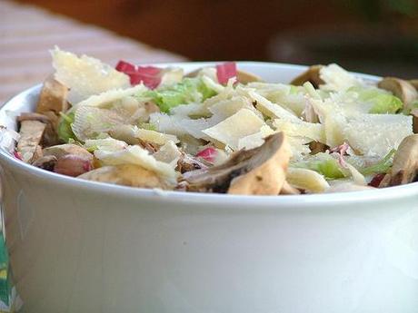 brown bean & mushroomsalad - insalata di fagioli e funghi