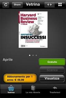 La rivista Harvard Business Review - Italia per iPad.