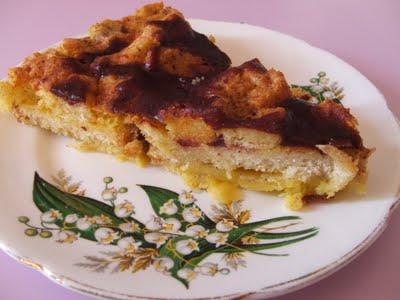 Torta di pane e Fiordifrutta di Prugnole Selvatiche