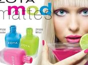 Zoya modmattes, colori moda opachi dell’Estate