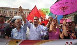 Ma dove è andato De Magistris? Al gay pride