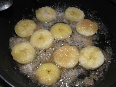 Torta ganache alle banane caramellate