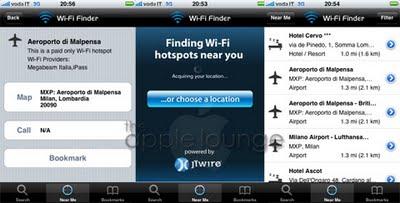 Wi-Fi Finder per iPhone, iPad e iPod Touch.