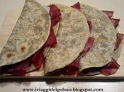 Taco piado saraceni bresaola parmigiano