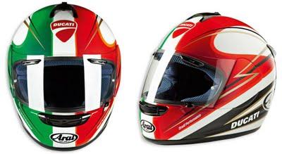 Ducati Racing Helmets 2011