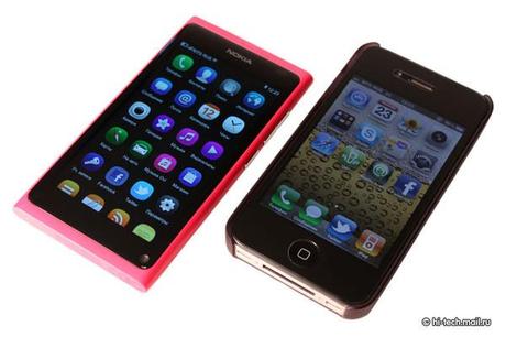 N9 vs Iphone 4