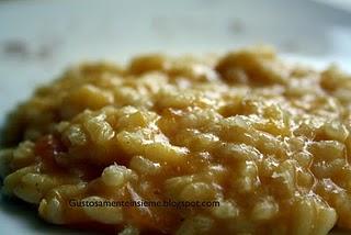 RISOTTO ALLA ZUCCA E LIMONE