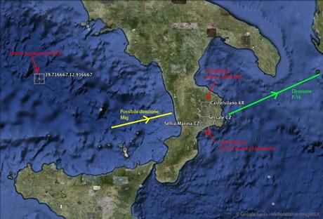 ESCLUSIVA- Ustica: Il Mig era inseguito da due F-16. Lo afferma un testimone oculare