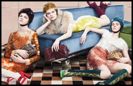 AD Campaign// Prada Fall/Winter 2011/12