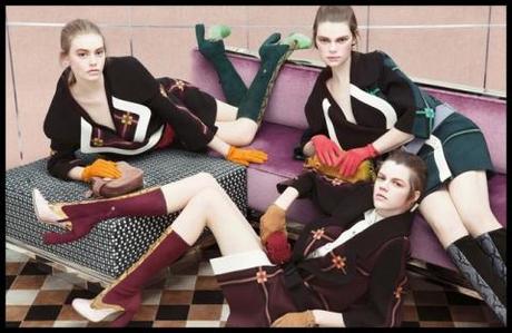 AD Campaign// Prada Fall/Winter 2011/12