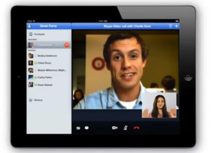 Era ora che Skype lanciasse l’app per iPad