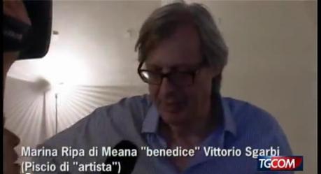 Sgarbi contro Marina Ripa di Meana (Video)