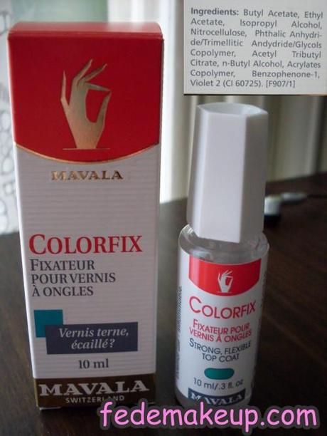 Mavala Colorfix Top Coat