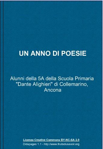 Un anno di poesie a scuola in un eBook