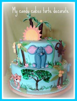 Jungle cake-torta giungla