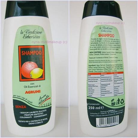 Review: Shampoo agli Agrumi - Tradizione Erboristica (Forsan)