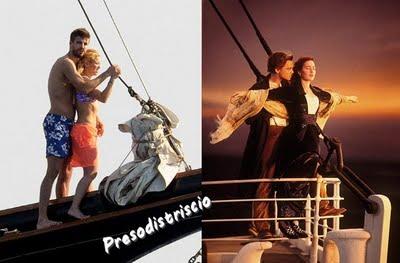 Piqué è in Grecia con Shakira: ciak Titanic si gira!
