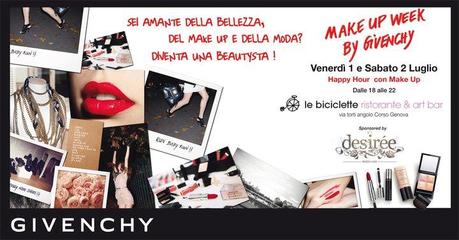 Givenchy : Make Up Week at Le Biciclette