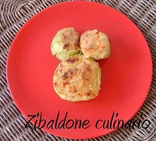 Zucchine ripiene con prosciutto e scamorza