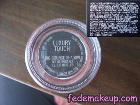 MAC Big Bounce Shadow tonalità Luxury Touch