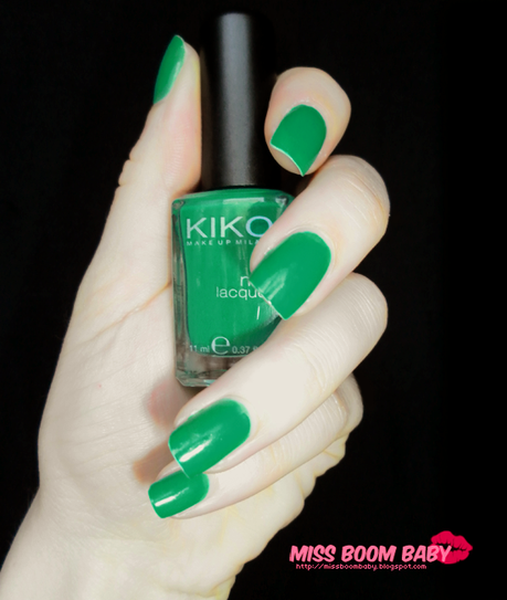 Swatches: KIKO 343 Verde Primavera