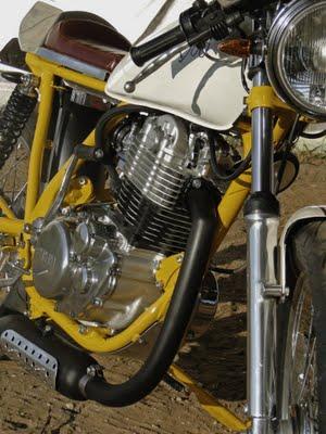 Yamaha SR 500 Cafè Racer from Holland