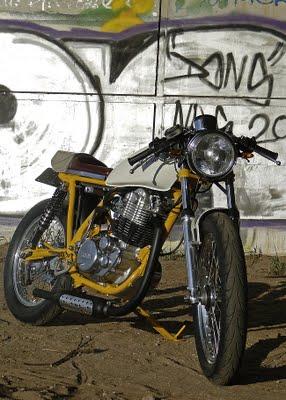 Yamaha SR 500 Cafè Racer from Holland