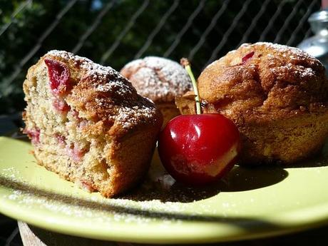 muffins banane e amarene