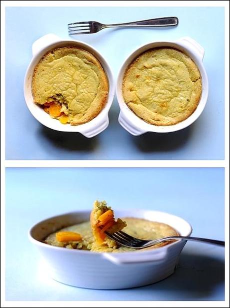 Clafoutis di Carote al Curry e Finocchietto Selvatico