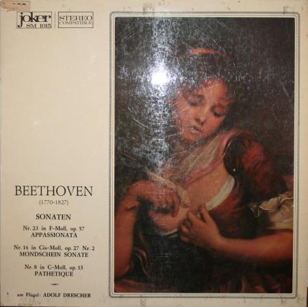 Ludwig van Beethoven – Adolf Drescher (flügel) – Sonaten (1966)