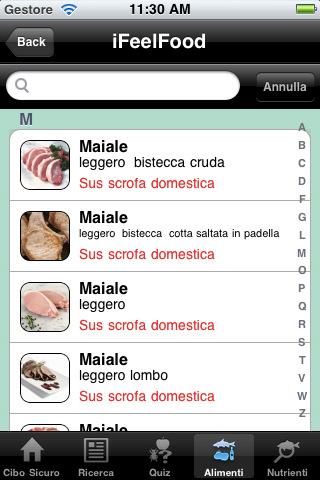 Mangia in modo corretto con l'app iFeelFood